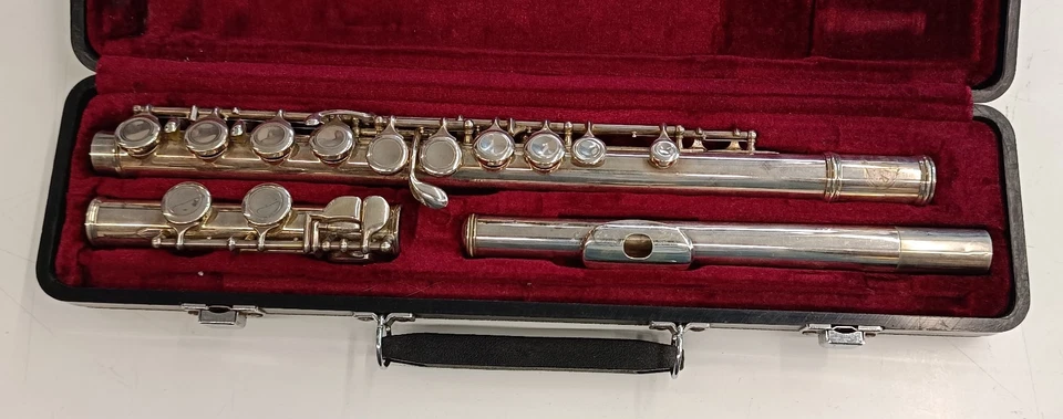 Flauto Traverso Jupiter JFL 511 2 Usato da Revisionare Custodia Rigida SIlver - Immagine 4 di 4