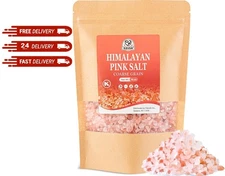1 lb Himalayan Pink Salt Coarse Grain – Natural Grinder Refill, Kosher Certified