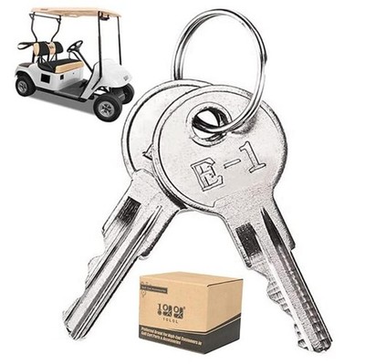 Golf Cart Key 2-Pack for Golf Cart EZGO 1982-up (Gas/Electric) Ignition Key