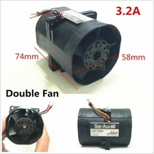 Car Electric Turbine Turbo Double Fan Super Charger Boost Intake Fans Ace60 3.2a Car Electric Turbine Turbo Double Fan Super Charger Boost Intake Fans Ace60 3.2a