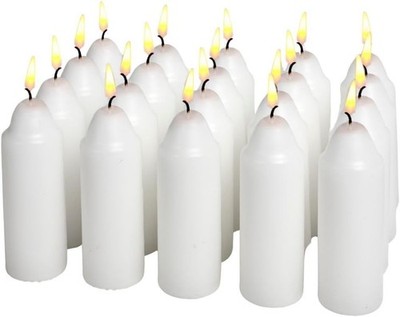 UCO 9-Hour Taper Candles 20-Pack White Camping - BRAND NEW UNOPENED BOX