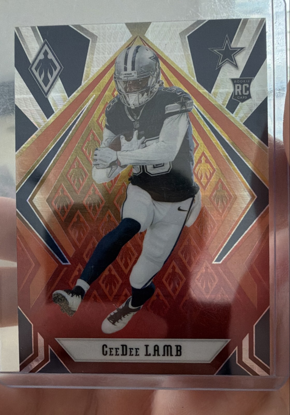 2020 Panini Phoenix - Rookies CeeDee Lamb #106 Fire Burst (RC)