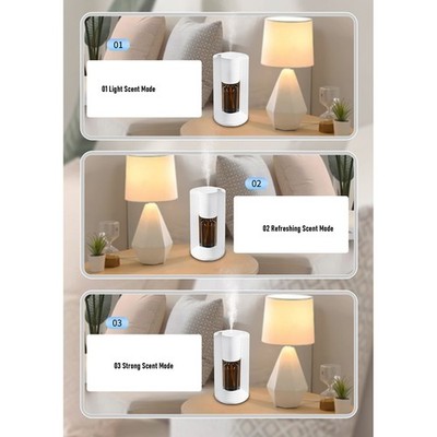 Waterless Essential Oil Diffuser 3 Mist Modes Quiet Aromatherapy Scent Diffuser