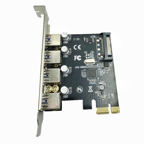 4-Port USB 3.0 PCI-E Erweiterungskarte PCI Express PCIe USB 3.0 Hub Adapter4616 - Bild 4 von 6