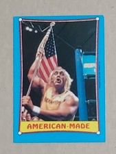 1987 Topps WWF Hulk Hogan American Made #35