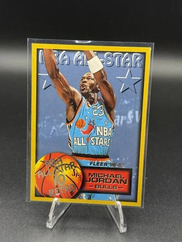 1996-97 Fleer - NBA All-Star Retro Michael Jordan #282
