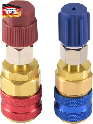 Klimaanlagen-Adapter R134A Schnellkupplung Hoch/Niedrigseite für Auto Clima