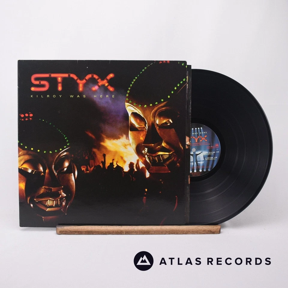 Styx Kilroy Was Here Gatefold LP Album Vinyl Record AMLX 63734 - EX/VG+ - Image 2 of 4
