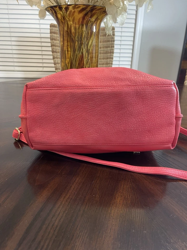 罕见 PIETRO ALESSANDRO BROOKLYN 红色压纹 Vntg.SHOULDER HOBO 钱包 — 第 4/4 张图片