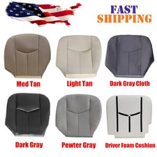 Front Replacement Bottom Seat Cover Foam Cushion For 03-06 Chevy Tahoe Suburban