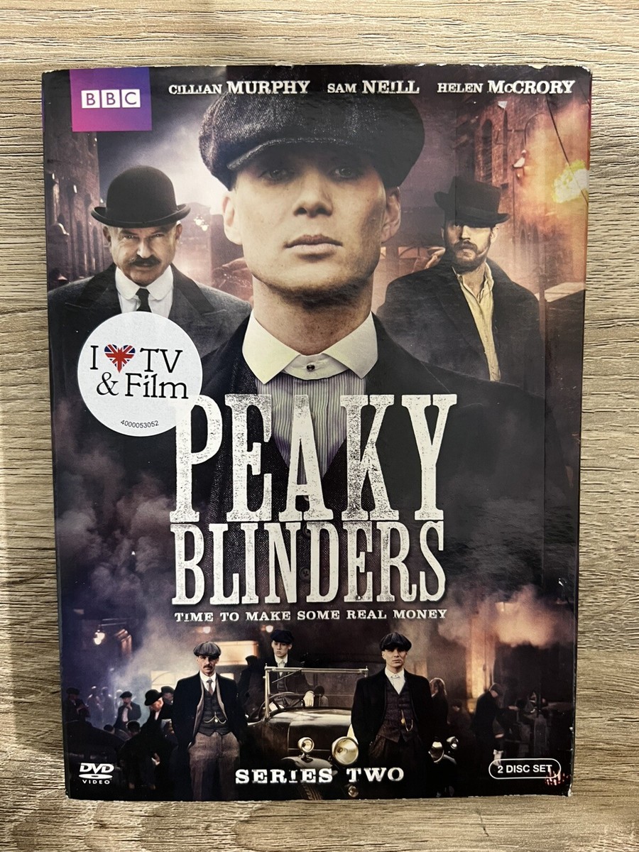 Peaky Blinders Season DVD Disc Set w/ Slip Cover