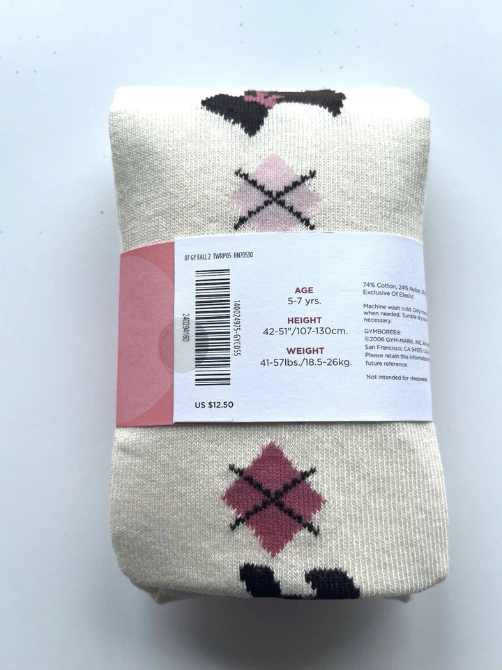 Difícil de Encontrar De Colección Nuevo Con Etiquetas Gymboree 2007 NIÑA DETECTIVE Scottie Perro Cachorro AMALTADO Talla 5-7 Foto 2 de 2