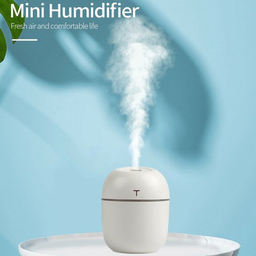 220ml Portable USB LED Mini Car Home Humidifier Aroma Oil Diffuser Mist Purifier - Picture 4 of 15