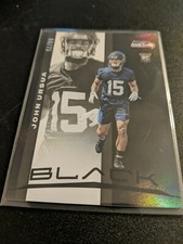 2019 Panini Black John Ursua RC 68/75 Seahawks Warriors Rookie