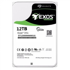 Seagate Exos X16 12TB ST12000NM001G 512e 3.5" SATA Storage Hard Disk Drive