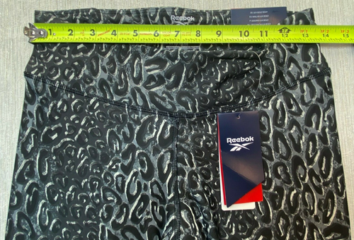 Women's Reebok Lux Bold leggings color gray snake Size-M - Picture 7 of 10