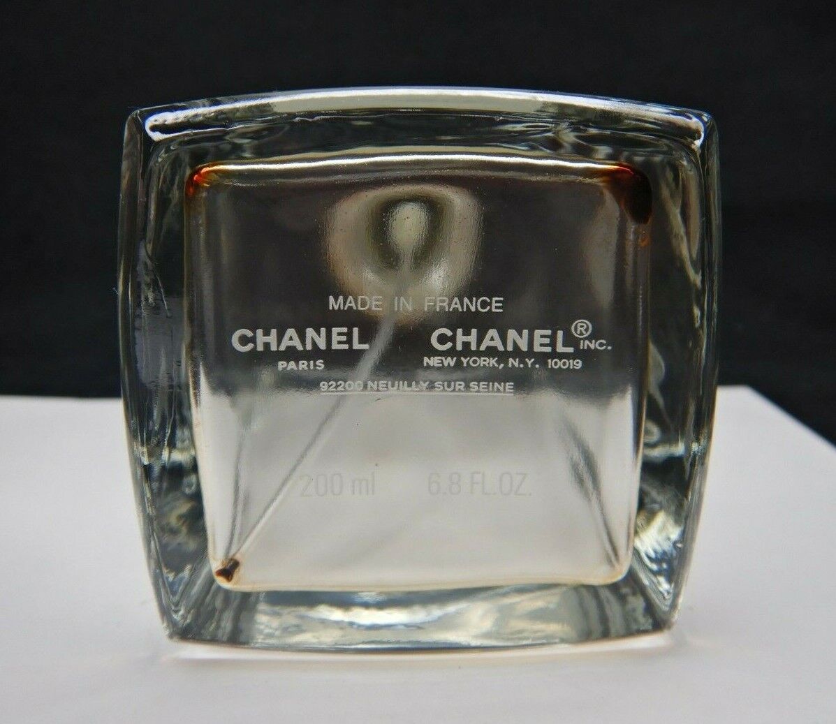 EMPTY PERFUME BOTTLE Les Exclusifs de Chanel Coromandel EDT 6.8oz 200ml  VINTAGE