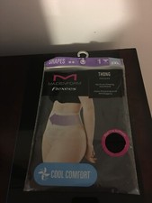 NEW SIZE 2XL WOMEN MAIDENFORM FLEXEES TAME YOUR TUMMY LACE SHAPING THONG