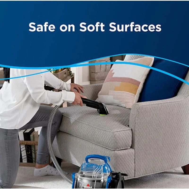 Limpiador de alfombras portátil Bissell Little Green Pet Pro quitamanchas cobalto NUEVO Foto 4 de 4