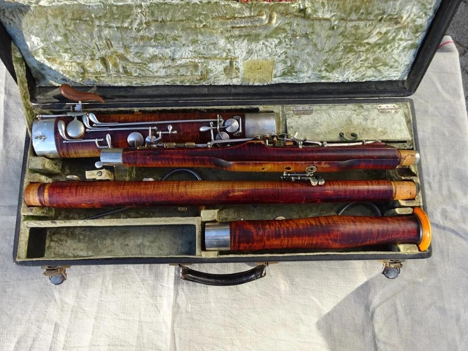 Fagot antiguo con 3 arcos S aprox. 134 cm - Imagen 4 de 4