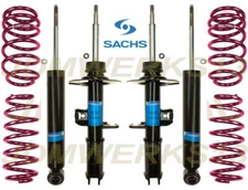 SACHS 4 STRUTS SHOCKS & VOGTLAND GERMAN LOWERING SPRINGS for BMW X5 00 - 06  E53