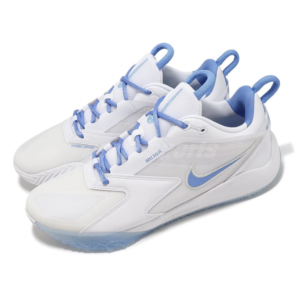 Nike Air Zoom HyperAce 3 White Vapor Blue Men Volleyball Shoes FQ7074-103