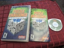 Puzzle Challenge: Crosswords and More (Sony PSP, 2006) Complete CIB