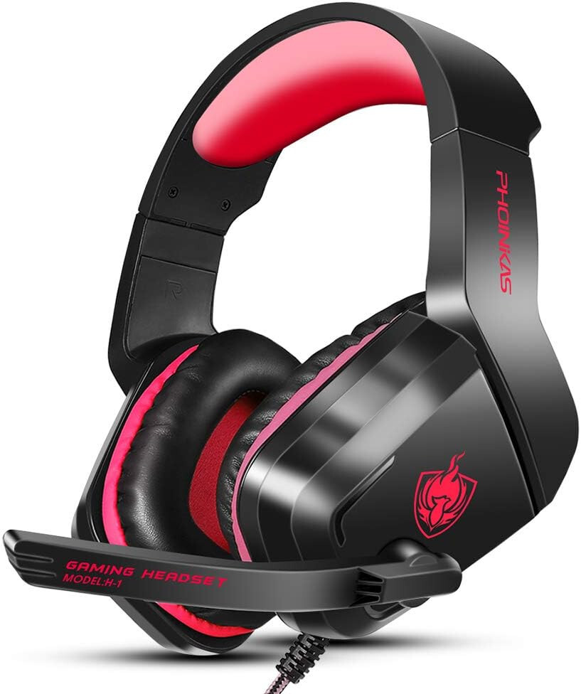 Gaming Headset for PS4, Xbox One, PC, Laptop, Nintendo Switch with Bass Surround-image
