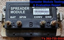 Repair Evaluation Report Fisher Western Snow Plow Spreader Module Control Head