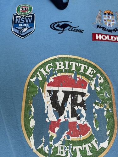 NSW Blues State of Origin NRL Jersey Official Classic Holden VB NIB 2014 Sz XXL - Picture 3 of 9