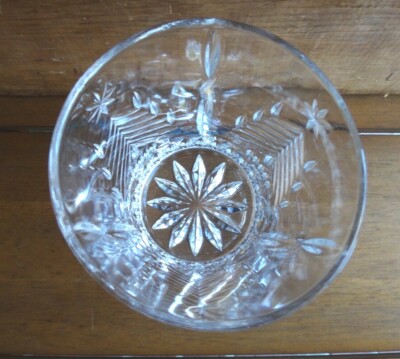 Retired~Mikasa Crystal Christmas Tree 8 Oz. Old Fashion/Barware