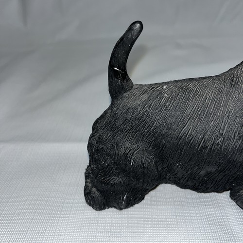 Conversations Concepts Scottish Terrier Figurine “My Dog” W/ Blue Slipper *read* - Picture 2 of 13