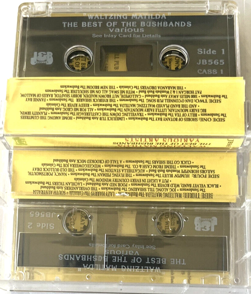 Waltzing Matilda 2 Cassette Tapes The Best Of The Bushwackers - Image 4 of 4
