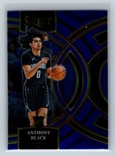 2023-24 Panini Select #113 Anthony Black Blue Orlando Magic Rookie
