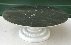 Ateco 612 Revolving Cake Stand rotating lazy susan turntable display cast iron