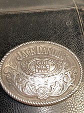 Vintage Jack Daniels Old No. 7 Brand 2005 5008JD Belt Buckle