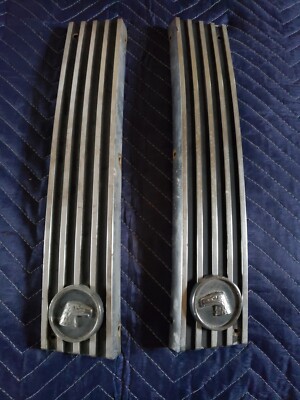 AMC EAGLE SX4 EXTERIOR B Pillar ALUMINUM Trim Panels 4 WD KAMMBACK 2DR 1980-1983