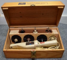 Vtg General Electric Shoe Polisher - Complete as shown and working - nice box