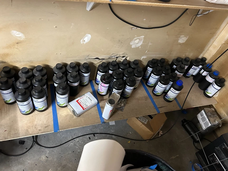 30-40 Bottles Soft/Hard UV Curable Ink for Konica KM Series Printhead UV Printer - Image 2 of 2