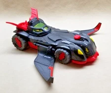 Imaginext DC Super  Ninja Armor Batmobile Figure DC Batman Action  Car Uesd