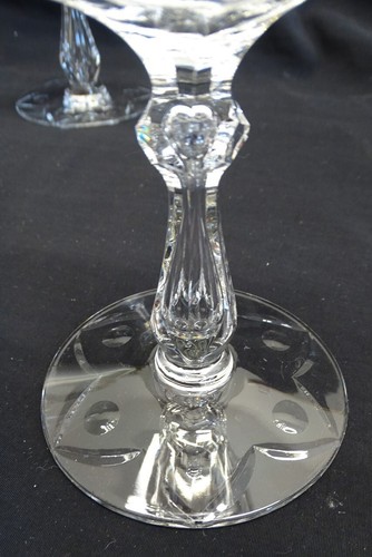 Juego de 3 vasos de agua Seneca Cut 972 ventilador y punto con vástago de burbuja - Imagen 4 de 4