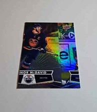 2021-22 Upper Deck Tim Hortons NHL Connor McDavid Miscut Error Card #97 NM