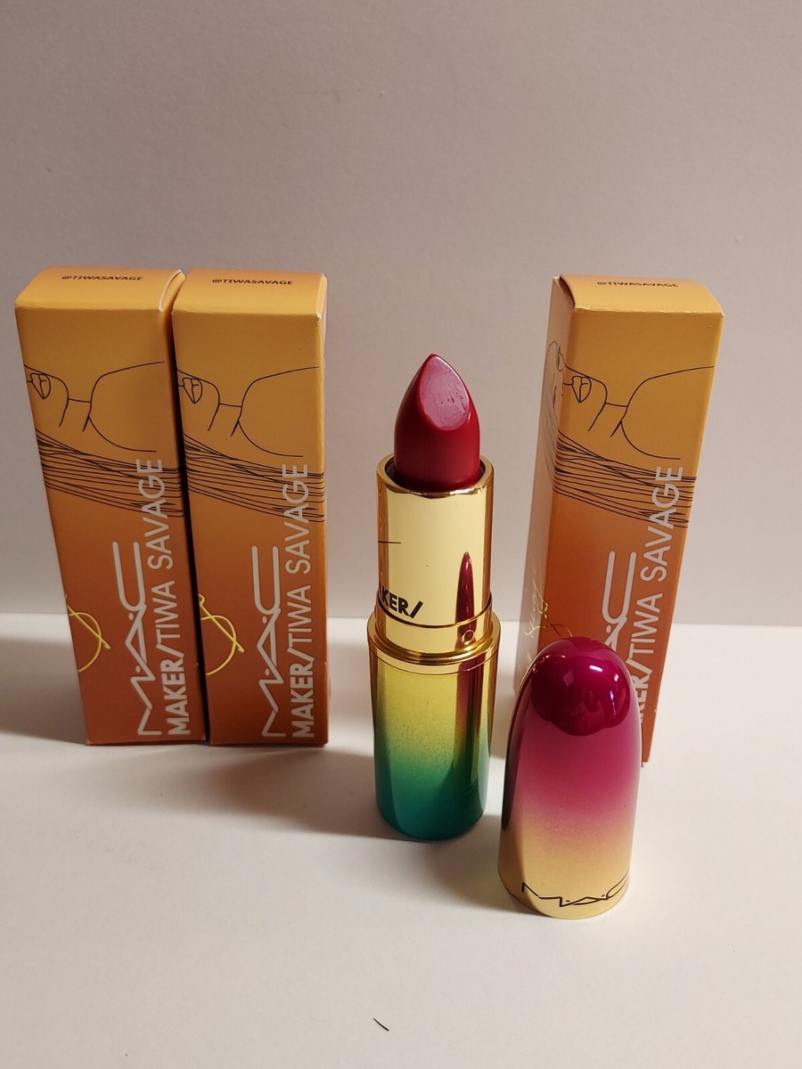 MAC Matte Lipstick *TIWA SAVAGE* / .10 oz / New in Box | eBay