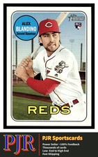 2018 Topps Heritage #509 Alex Blandino Cincinnati Reds