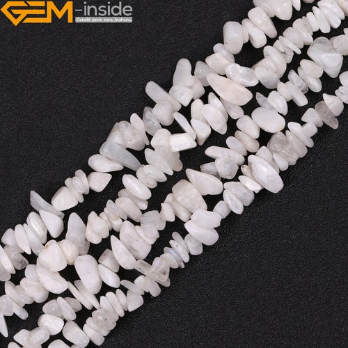 Natural Gemstone Freeform Chips Gravel Beads For Jewelry Making Strands 5-8mm - Picture 66 of 254