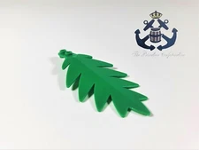 LEGO 1990s Pirate / Classic Town Green Plant Tree Palm Leaf Large 10 x 5 2518