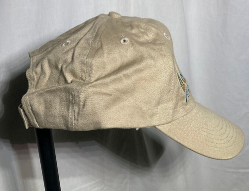 Cactus Lizard ARIZONA embroidery Baseball Cap Adult One Size - Beige - Picture 3 of 8