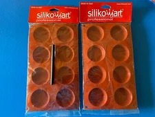 New~2 Silikomart Siliconflex Medium Tartlet Molds~ship free