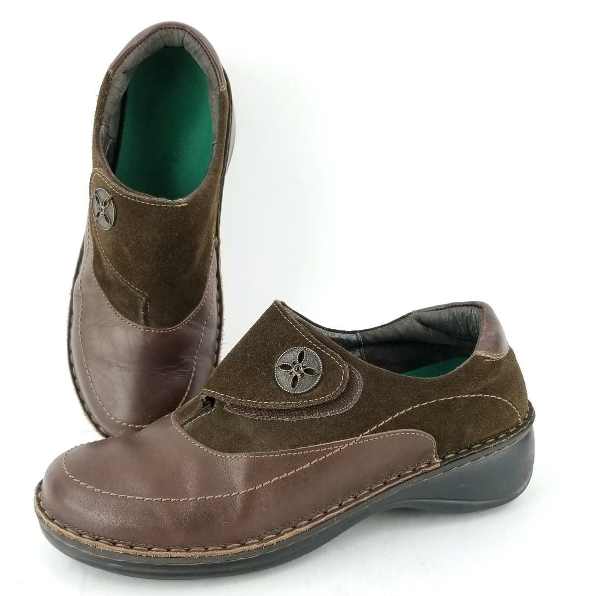 Naot Cedar Clogs US Size Loafer Monk Strap Brown