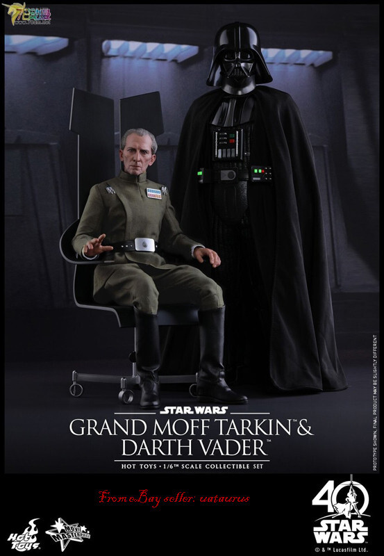 Perfect Hot Toys 1/6 Mms434 Star Wars Grand Moff Tarkin & Darth